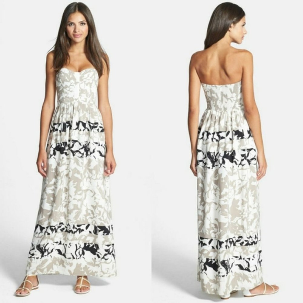 Parker Bayou Maxi Dress in Sanibel sz S